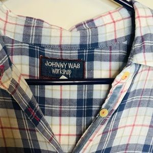 Jonny was button up tank